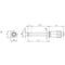 Kipp Ball lock pins stainless steel self-locking, style A K0790.002116080 - alternate 2